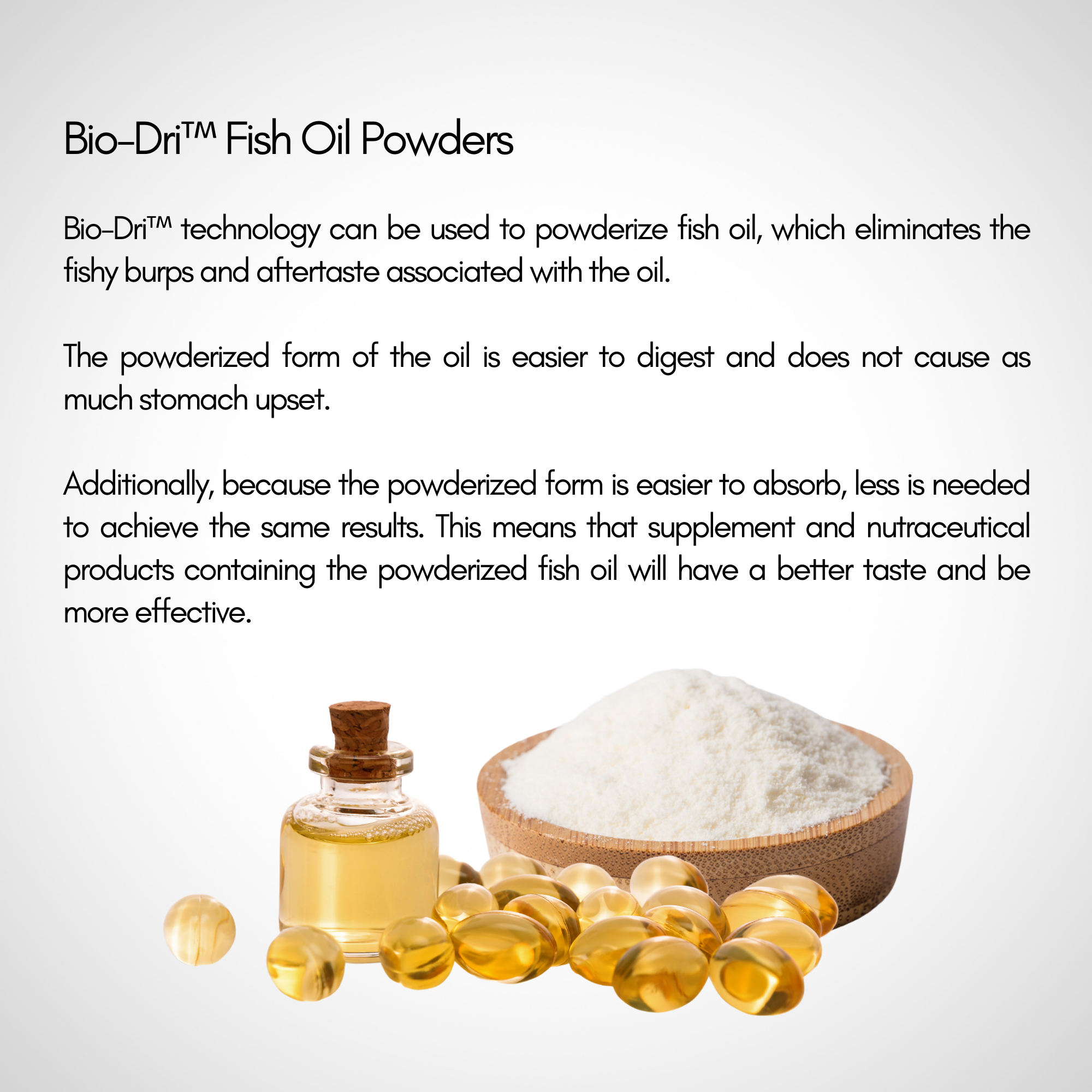 Bio-Dri Fish Oil Powder